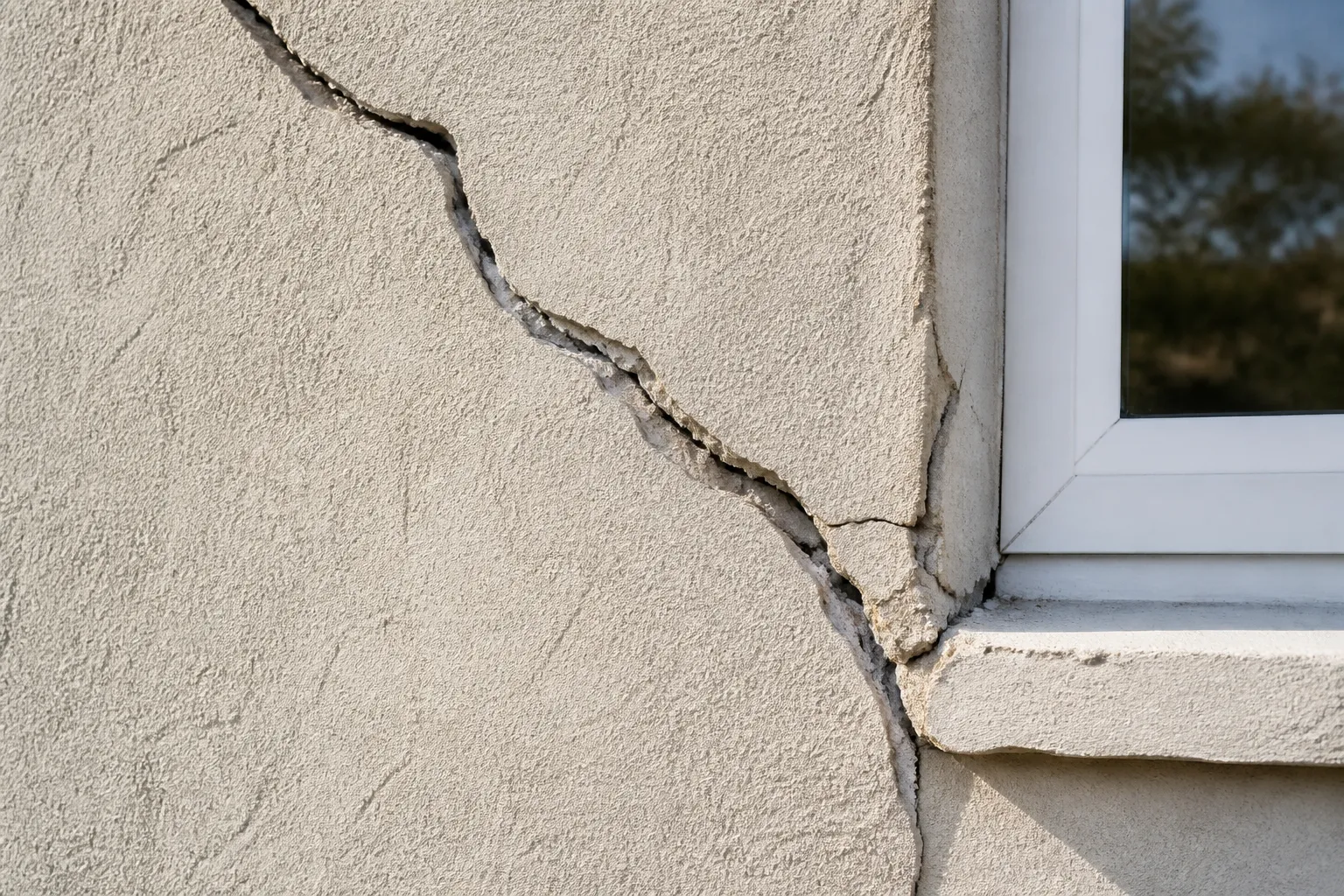 Analyse des fissures et de la structure lors d'une expertise à Draveil