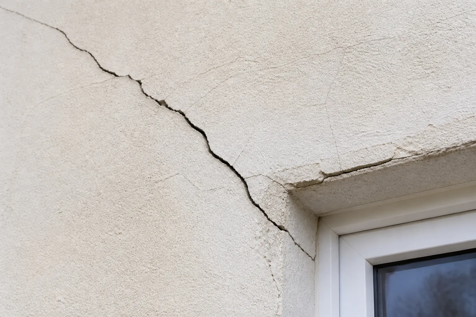 Analyse des fissures et de la structure lors d'une expertise à Épinay-sous-Sénart