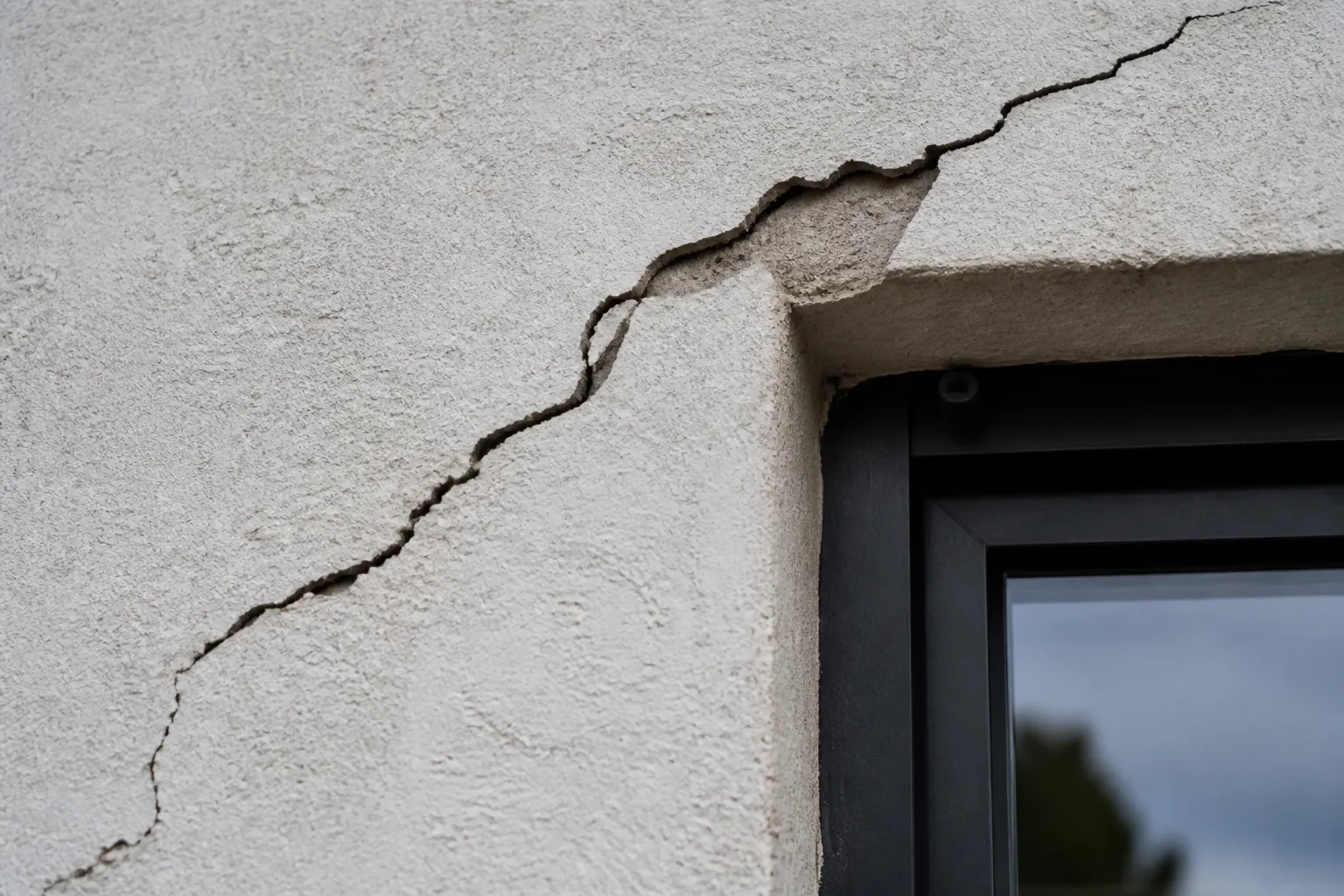 Analyse des fissures et de la structure lors d'une expertise à Crosne