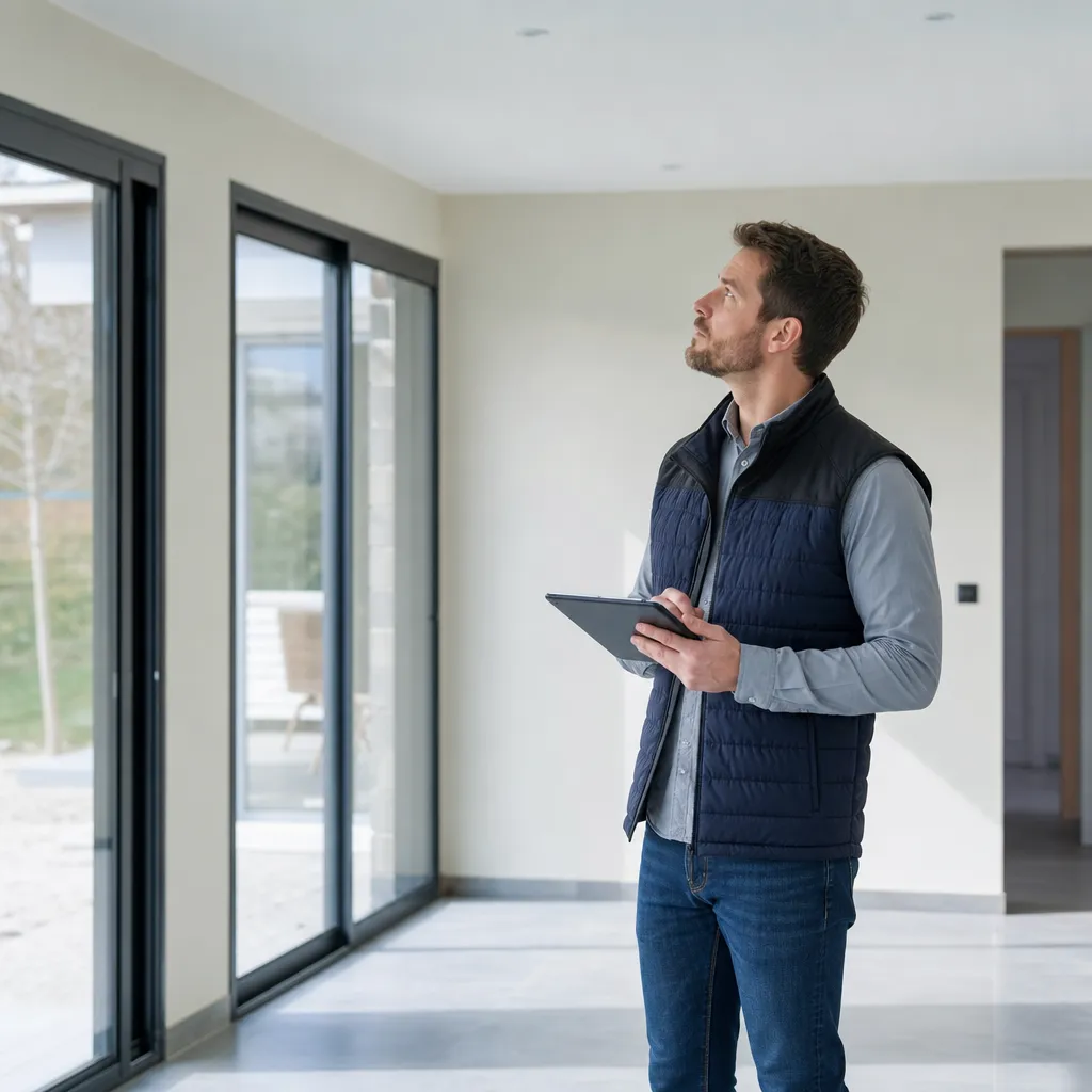 Audit de pré-réception d'une maison neuve avant remise des clés lors d'une visite CCMI en Essonne
